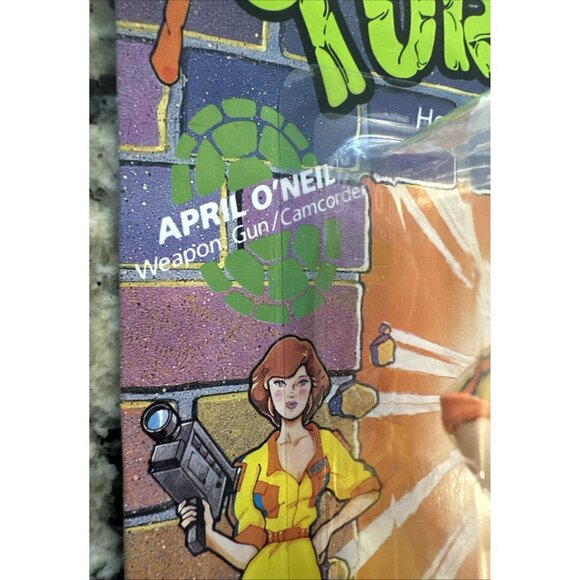 1990 Teenage Mutant Ninja Turtles April O'Neil Figure Playmates Brand New Sealed - Picture 4 of 7